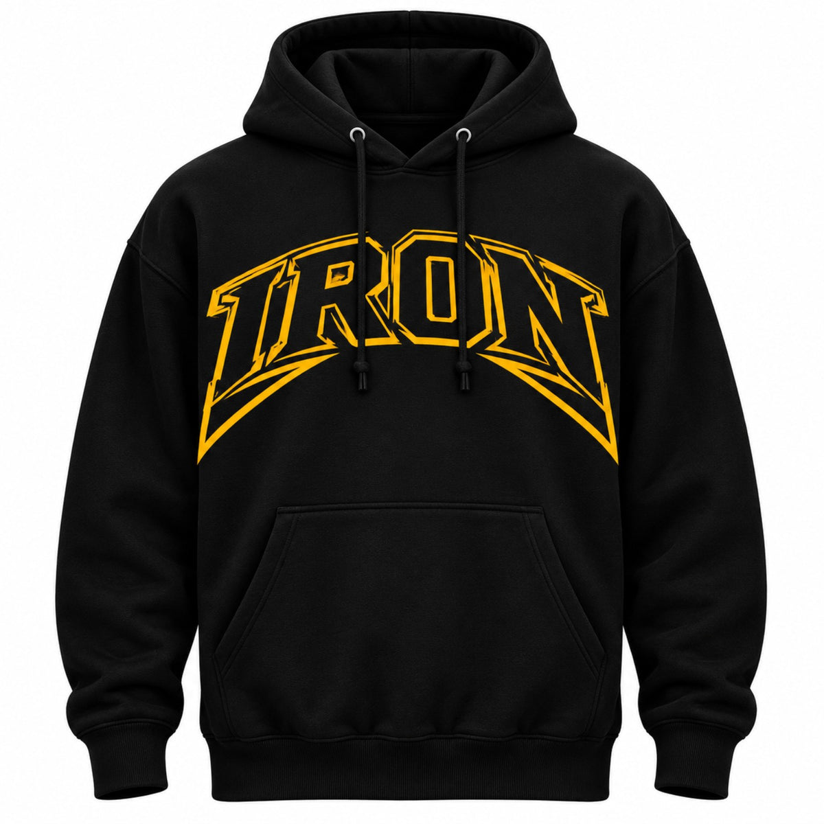 Iron Cult Iron Outline Hoodie front product image