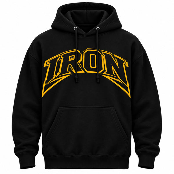 Iron Cult Iron Outline Hoodie front product image