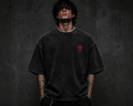 IRON CULT — Acid Wash Oversized Tee